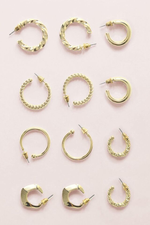 6'lı Basic Küpe Seti