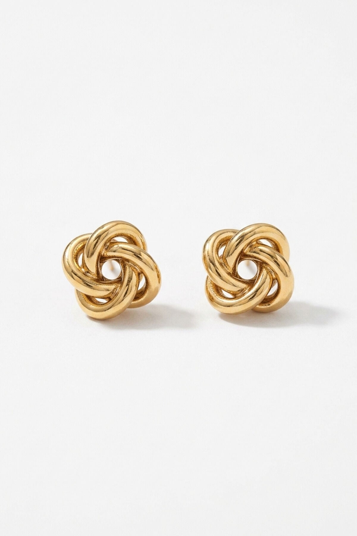 Gold Renk Ultra Hafif Loop Küpe
