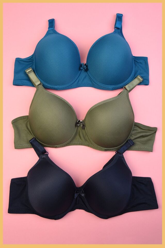 Destekli Dolgulu Sütyen  4 Adet