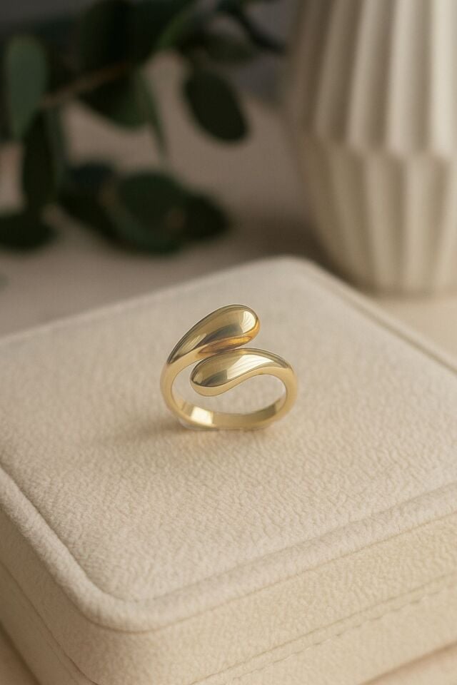 Gold 2'li Yunus Yüzük Ayarlanabilir