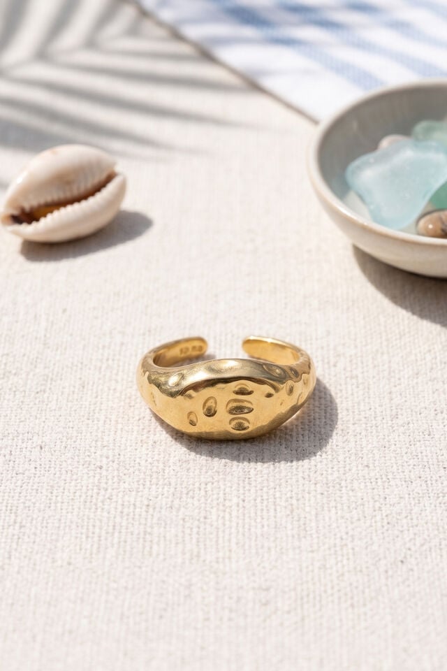 Gold Ezme Cute Yüzük