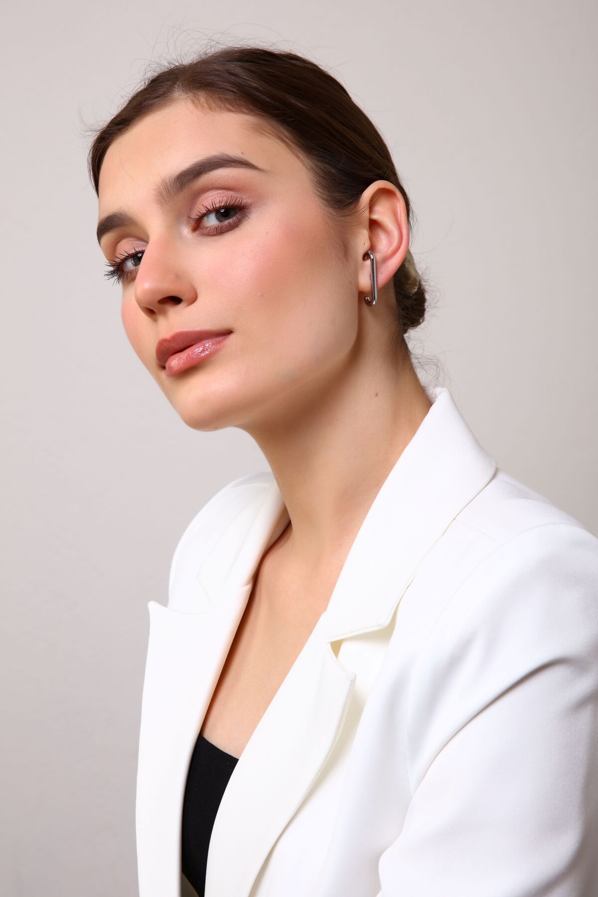 Kadın Gold Cuff GÜMÜŞ - Tek Ebat