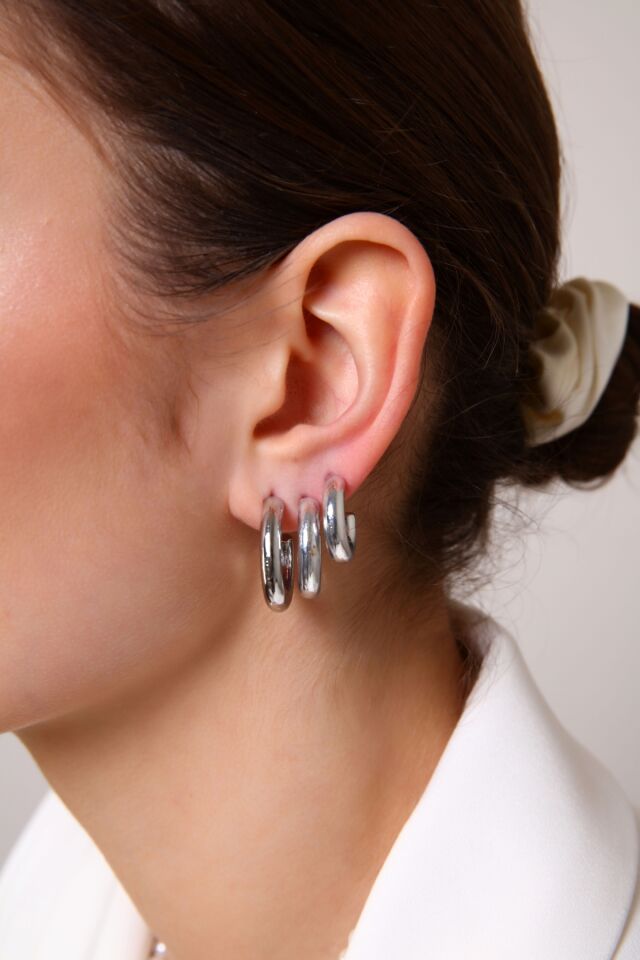 Kadın Gold 3'lü Halka Set