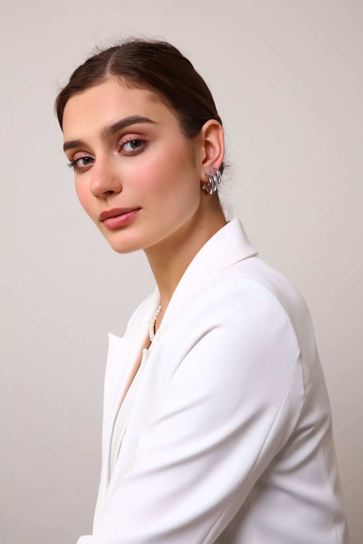 Kadın Gold 3'lü Halka Set