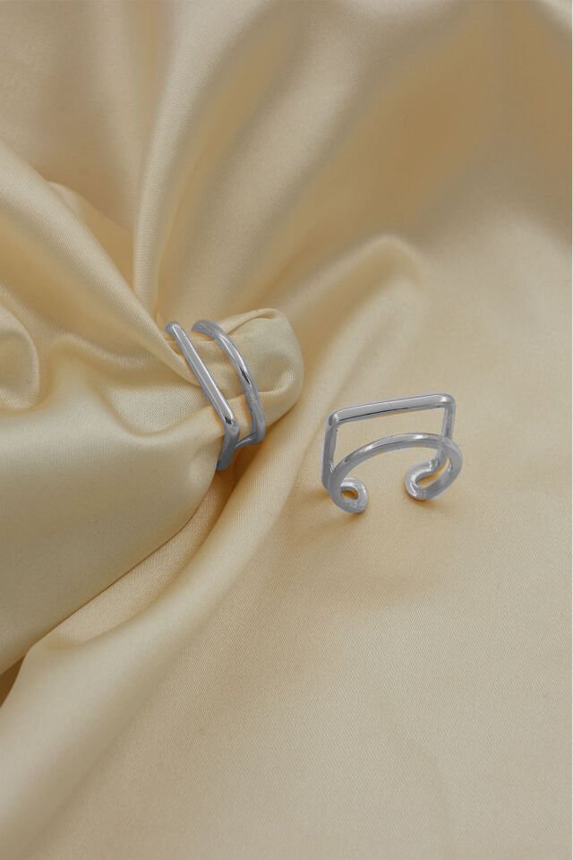 Kadın Gold Çizgi Ayarlanabilir Yüzük