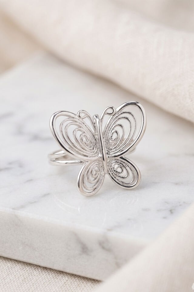 Silver Füsün Kelbek Yüzük - Masumiyet Müzesi