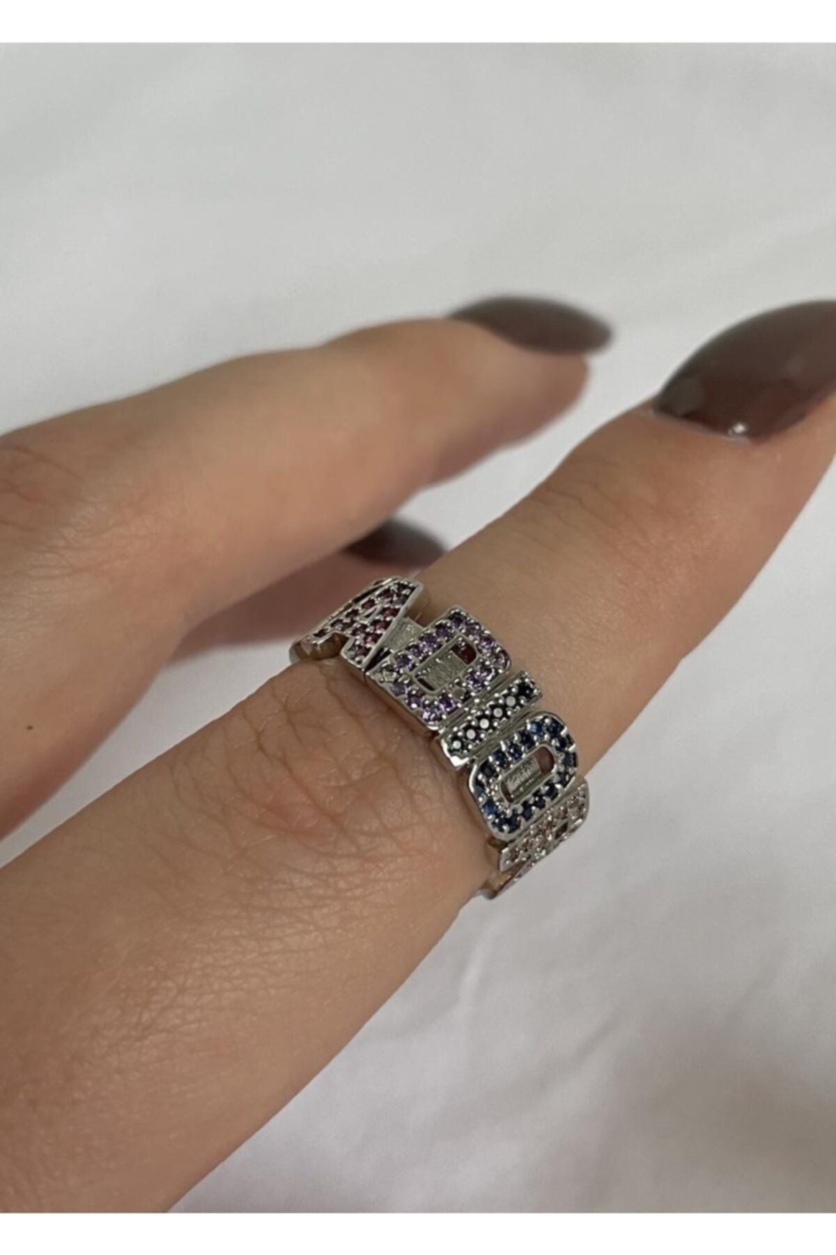 Silver Ayarlanabilir Vintage Yüzük Seti