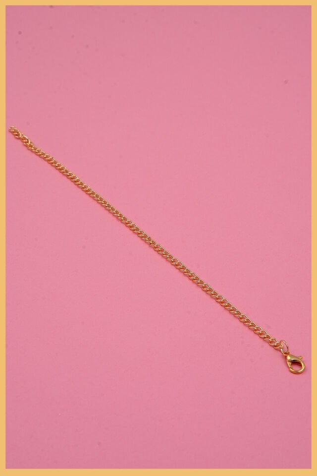 Altın Kaplama Zincir Bileklik 9