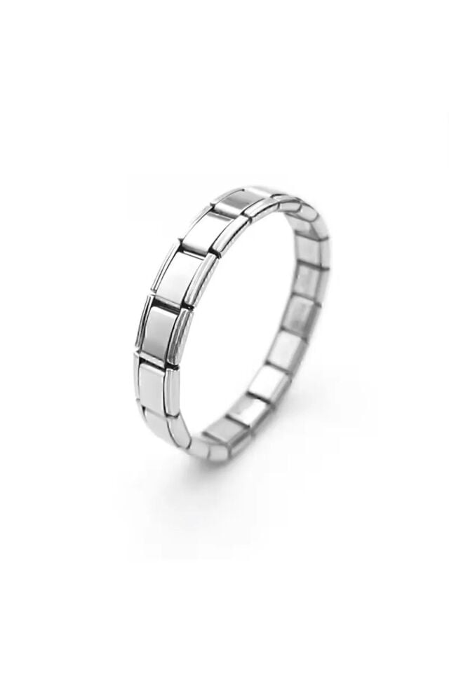 İtalyan Charm Çelik Bileklik (Yazılı) Ayarlanabilir Ölçü