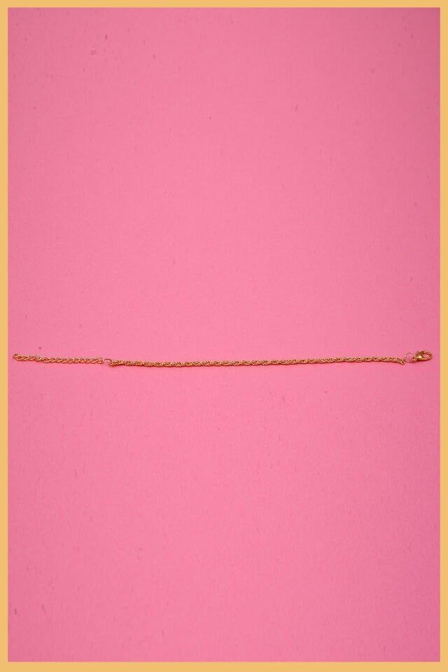 Altın Kaplama Zincir Bileklik 3