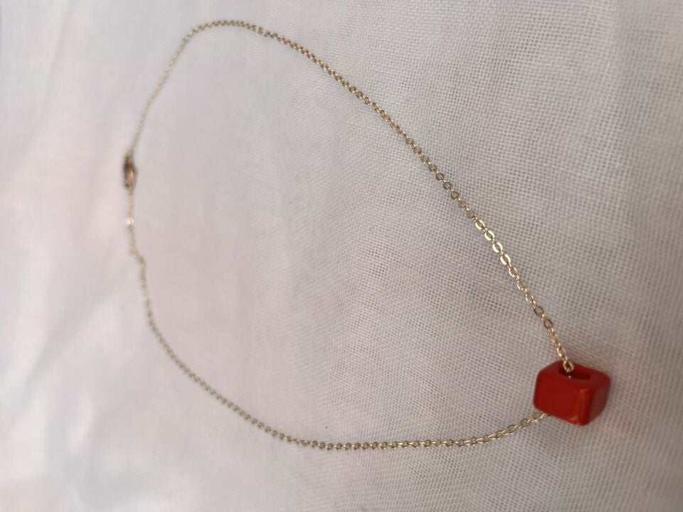 Altın Kaplama Nazarlı kolye