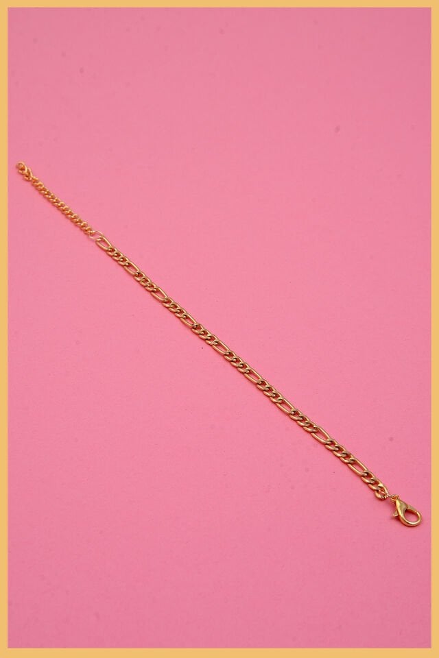 Altın Kaplama Zincir Bileklik 2