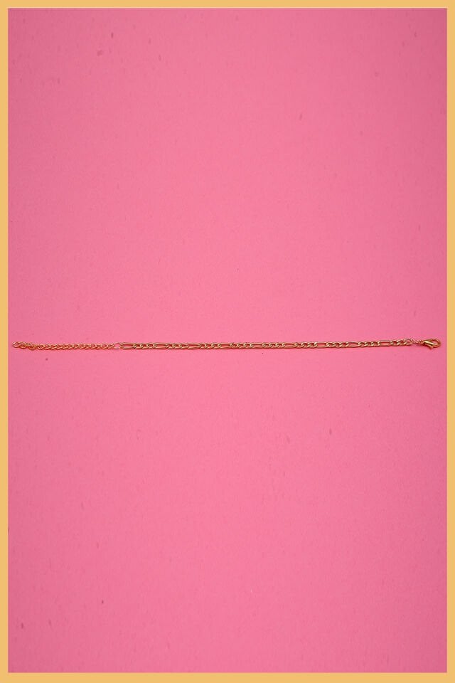 Altın Kaplama Zincir Bileklik 2