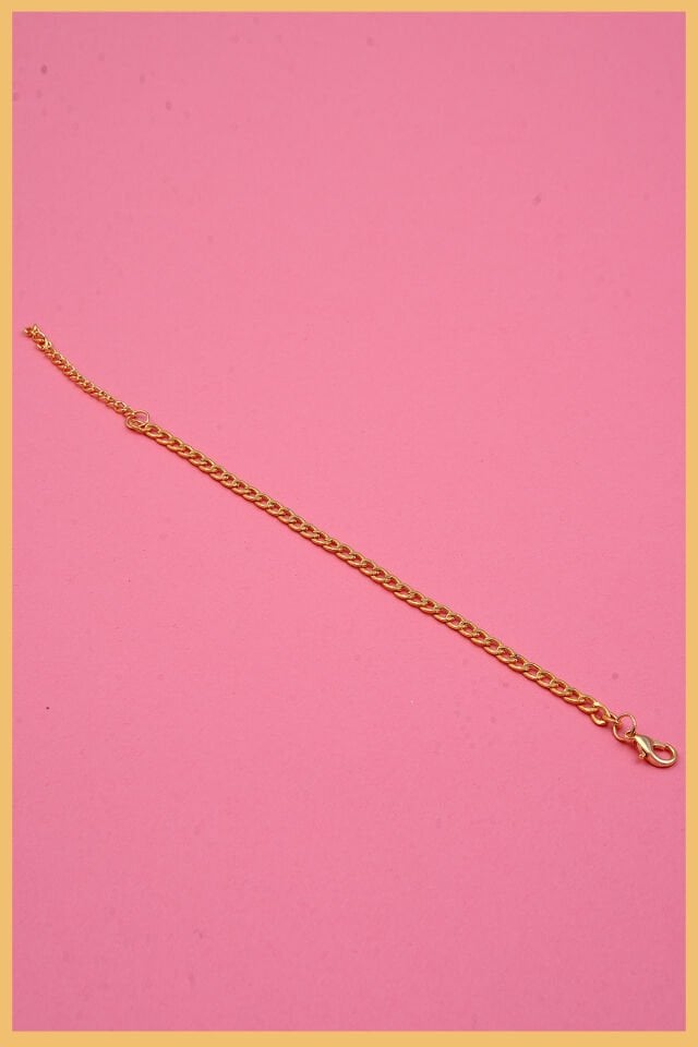 Altın Kaplama Zincir Bileklik